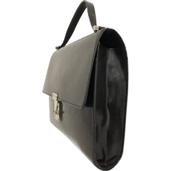 419250AX (K3) Louis Vuitton Hand Bag Anouchka MM Black Monogram Mini - Picture 3 of 11